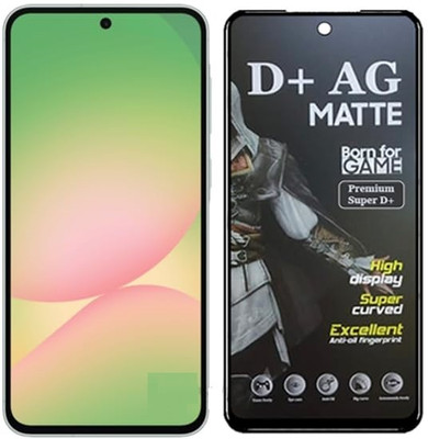 Mobilive Tempered Glass Guard for Samsung Galaxy A56 5G Matte Tempered(Pack of 1)