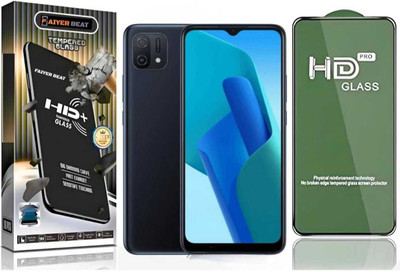 FAIYER BEAT Tempered Glass Guard for Premium high definition Tempered Glass For oppo a16e (high definition finish,Pack Of 1) Advanced gaming high definition Full Screen Coverage Screen Protector for oppo a16e(Pack of 1)