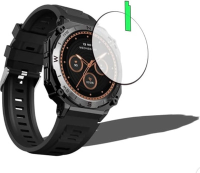 ZIDZEE Tempered Glass Guard for BOAT ENIGMA X500 SMART WATCH TEMPERED GLASS(Pack of 1)