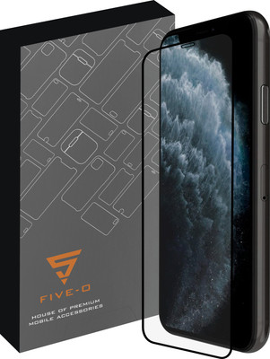 FIVE-O Tempered Glass Guard for Apple iPhone 11 Pro, Apple iPhone XS, Apple iPhone X(Pack of 1)