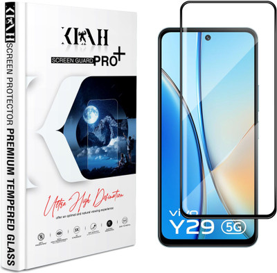 KLAH Tempered Glass Guard for Vivo Y29 5G, Advanced HD+ Gorilla Glass Protection(Pack of 1)