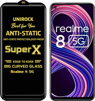 Unirock Tempered Glass Guard for Realme 8 5G(Pack of 1)