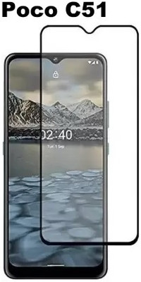 GLOBALCASE Tempered Glass Guard for POCO C51(Pack of 1)