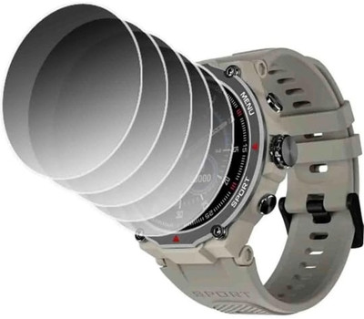 DB Tempered Glass Guard for ALT WOKE SMART WATCH TEMPERED GLASS (PACK OF 5)(Pack of 5)