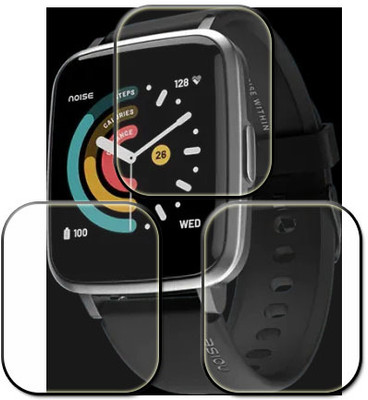 tombik Tempered Glass Guard for 27wx-Noise ColorFit Pulse 5 Smartwatch(Pack of 3)