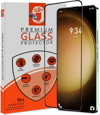 STP FEEL Edge To Edge Tempered Glass for Infinix Smart 8 Plus Premium Screen Protector Guard with Easy Installation Kit(Pack of 1)