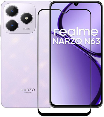 AKSHUD Tempered Glass Guard for realme Narzo N63 5G(Pack of 1)