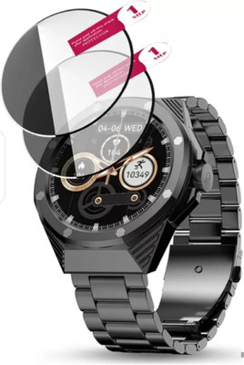 DB Tempered Glass Guard for PEBBLE ODYSSEY SMART WATCH TEMPERED GLASS( PACK OF 2)(Pack of 2)