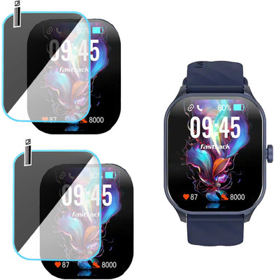 daffin Tempered Glass Guard for FASTRACK REFLEX POWER.(Pack of 2)