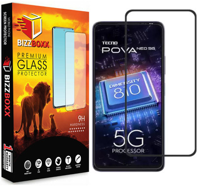 BizzBoxx Tempered Glass Guard for Tecno POVA Neo 5G Ultra Clear finish(Pack of 1)
