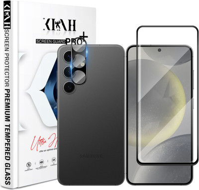 KLAH Tempered Glass Guard for Samsung Galaxy S24 5G, With Camera Lens Protector(Pack of 1)