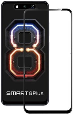BRENZZ Tempered Glass Guard for Infinix Smart 8 Plus(Pack of 1)