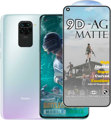 FAIYER BEAT Tempered Glass Guard for Premium matte Tempered Glass For redmi note 9(matte finish,Pack Of 1) Advanced gaming matte Full Screen Coverage Screen Protector for redmi note 9(Pack of 1)