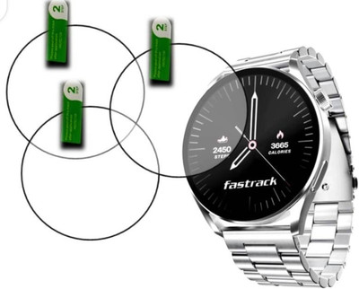 DB Tempered Glass Guard for FASTRACK DEZIRE FX1 LUXURY SMART WATCH TEMPERED GLASS ( PACK OF 3)(Pack of 3)