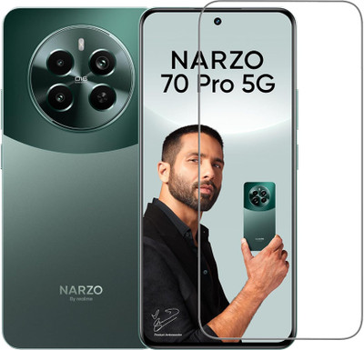 Flipkart SmartBuy Tempered Glass Guard for realme Narzo 70 Pro, Narzo 70 Pro 5G(Pack of 1)