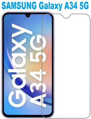 SRT Tempered Glass Guard for Samsung Galaxy A34 5G(Pack of 1)