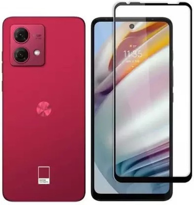 vmt stock Tempered Glass Guard for Motorola G73 5G Tempered Glass | Screen Protector Full HD Quality Tempered Glass Anti-Scratch Edge to Edge Coverage with Easy Installation Kit(Pack of 1)