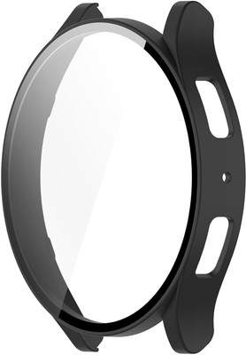 Like Star Tempered Glass Guard for Samsung Galaxy Watch 6 40mm, WATCH NOT INCLUDED, Black(Pack of 1)