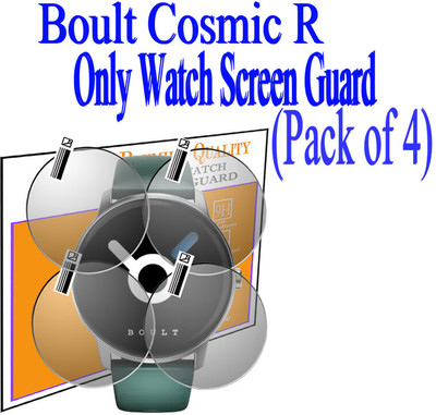 HIDEOUS Tempered Glass Guard for Boult Cosmic R(Pack of 4)