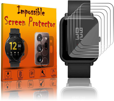 FCS Edge To Edge Screen Guard for Amazfit Bip(Pack of 5)