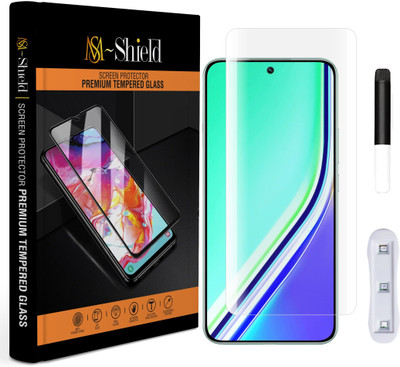 MS-Shield Tempered Glass Guard for Realme P3 Pro 5G, Advanced HD+ Curved UV Gorilla Glass Protection(Pack of 1)