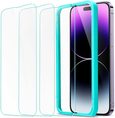 ZPT Tempered Glass Guard for APPLE IPHONE 14Pro(Pack of 2)