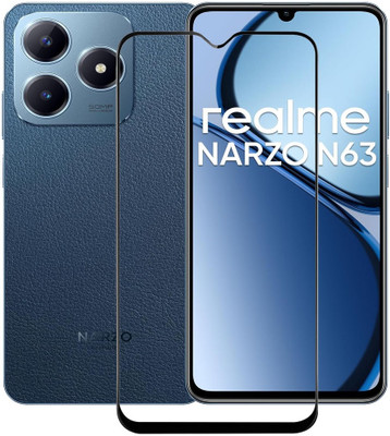 AKSHUD Tempered Glass Guard for realme Narzo N63 5G(Pack of 1)