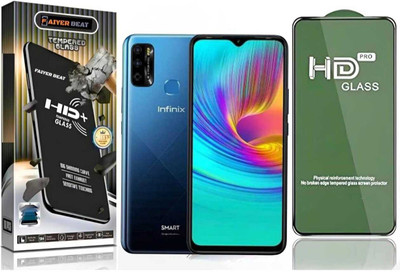 FAIYER BEAT Tempered Glass Guard for Premium high definition Tempered Glass For INFINIX SMART 5 (high definition finish,Pack Of 1) Advanced gaming high definition Full Screen Coverage Screen Protector for INFINIX SMART 5(Pack of 1)