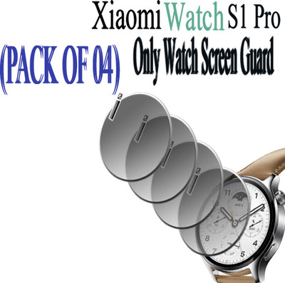 daffin Tempered Glass Guard for Xiaomi Watch S1 Pro(Pack of 4)