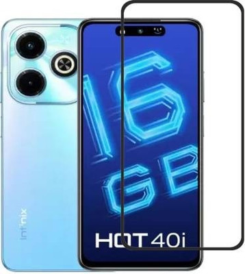 BRENZZ Tempered Glass Guard for Infinix Hot 40i, Hot 40i(Pack of 1)