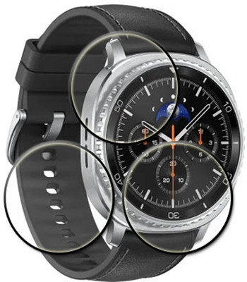 tombik Tempered Glass Guard for 17cdd-Samsung Galaxy Watch 8 Classic(Pack of 3)