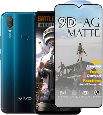 FAIYER BEAT Tempered Glass Guard for Premium matte Tempered Glass For vivo Y11 (2019)(matte finish,Pack Of 1) Advanced gaming matte Full Screen Coverage Screen Protector for vivo Y11 (2019)(Pack of 1)