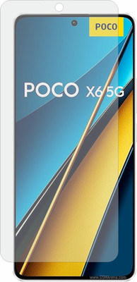 MOBART Tempered Glass Guard for Poco X6 5G(Pack of 1)