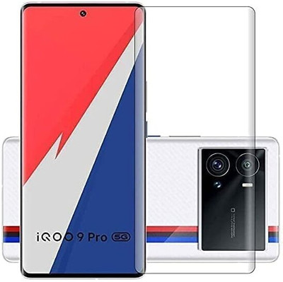 AACL Tempered Glass Guard for Premium Tempered Glass Design for Vivo IQOO 9 Pro 5G Advanced Border Less Full Edge to Edge UV Screen Protector and Easy Installation Kit(Pack of 1)