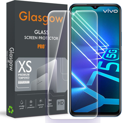 Glasgow Tempered Glass Guard for Vivo Y75 5G(Pack of 1)