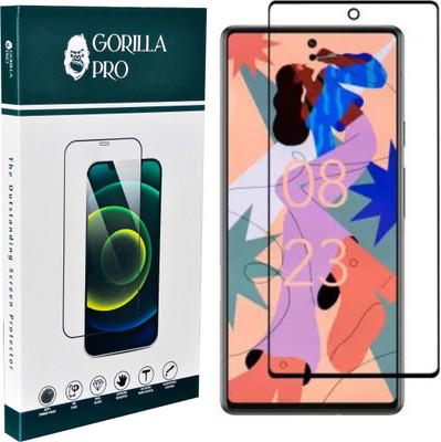 GORILLA PRO Edge To Edge Tempered Glass for Google Pixel 6A 5G, Google Pixel 7A 5G(Pack of 1)