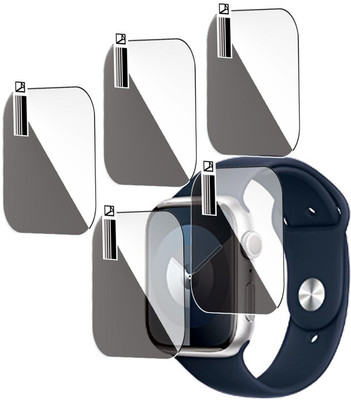 HIDEOUS Tempered Glass Guard for Apple Watch Series 9(Pack of 5)