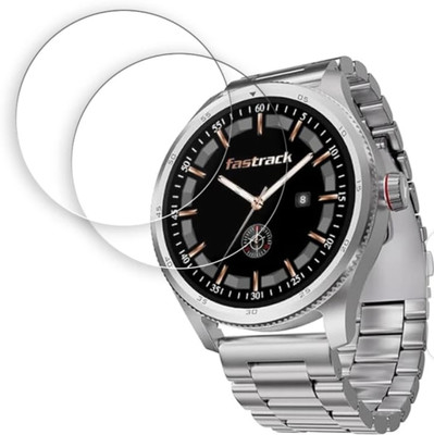 KHWABEEDA Tempered Glass Guard for FASTRACK MAGNUS FX1 1.38 SMART WATCH TEMPERED GLASS (PACK OF 2)(Pack of 2)