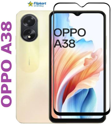 Flipkart SmartBuy Edge To Edge Tempered Glass for OPPO A38 5G, Oppo a38(Pack of 1)