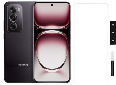WallCraft Tempered Glass Guard for oppo reno 12 Pro(Pack of 1)