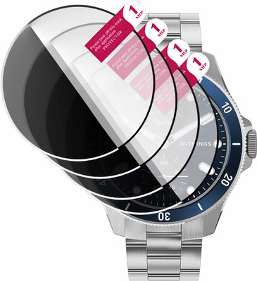 daffin Tempered Glass Guard for Withings ScanWatch Nova(Pack of 4)