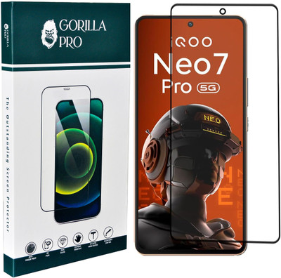 GORILLA PRO Tempered Glass Guard for iQOO Neo 7 Pro 5G, iQOO Neo 7 5G, iQOO 11 5G(Pack of 1)