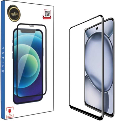 YAFILO Tempered Glass Guard for itel A80 Edge-to-Edge Full Screen Protector with Easy Self-Installation Kit(Pack of 1)