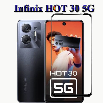 DSCASE Tempered Glass Guard for Infinix HOT 30 5G(Pack of 1)
