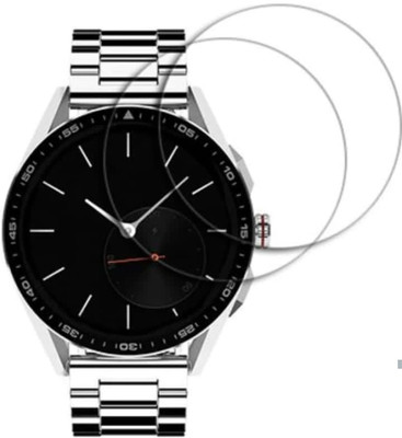 DOWRVIN Tempered Glass Guard for FIRE-BOLTT INVINCIBLE PLUS SMART WATCH (PACK OF 2)(Pack of 2)