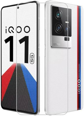 YOGIJEET Tempered Glass Guard for iQOO 11 5G(Pack of 1)