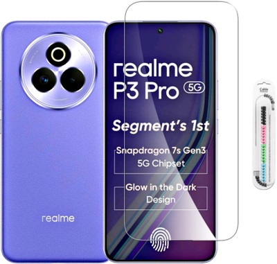 GORILLA PRO PLUS Tempered Glass Guard for Realme P3 Pro Tempered Glass Edge To Edge Temper Glass Screen Protector Full Coverage Screen Guard For Realme P3 Pro 5G Tempered Glass(Pack of 1)