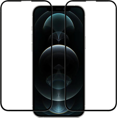 Qyist Tempered Glass Guard for Iphone 12 Pro Max(Pack of 2)