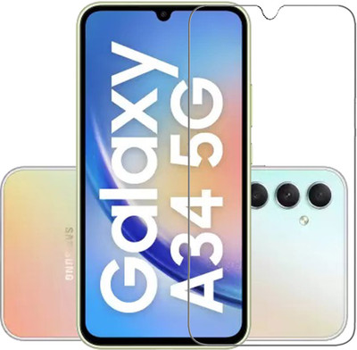 HQ Protection Tempered Glass Guard for Samsung Galaxy A34 5G, Samsung Galaxy A34 5G(V6.6)(Pack of 1)