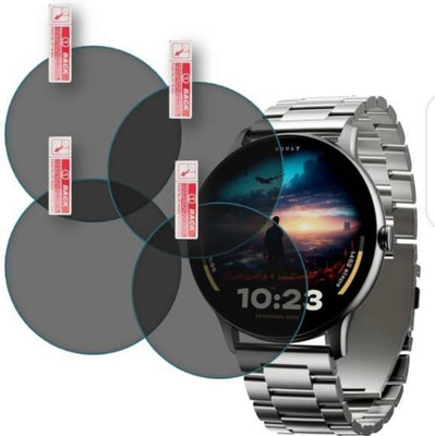 DOWRVIN Tempered Glass Guard for BOULT DIRE 1.38 SMART WATCH TEMPERED GLASS (PACK OF 4)(Pack of 4)
